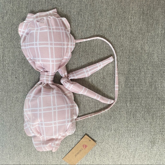 Cremieux Pink Swimsuit Bikini Top medium - Picture 7 of 8